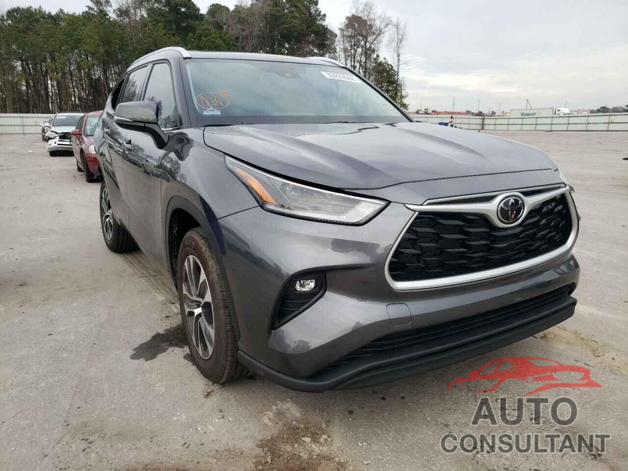 TOYOTA HIGHLANDER 2021 - 5TDGZRAH6MS077004