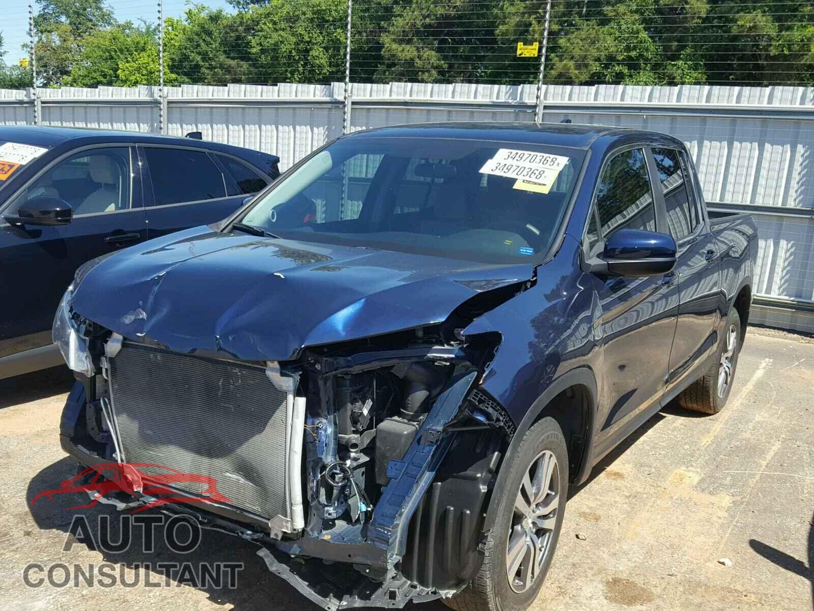 HONDA RIDGELINE 2017 - 5FPYK2F48HB002554