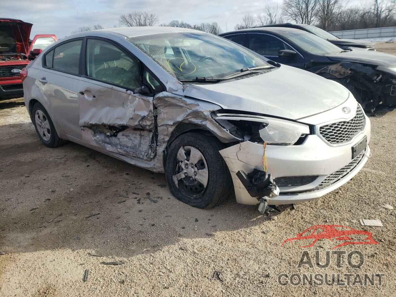 KIA FORTE 2016 - KNAFK4A68G5613475