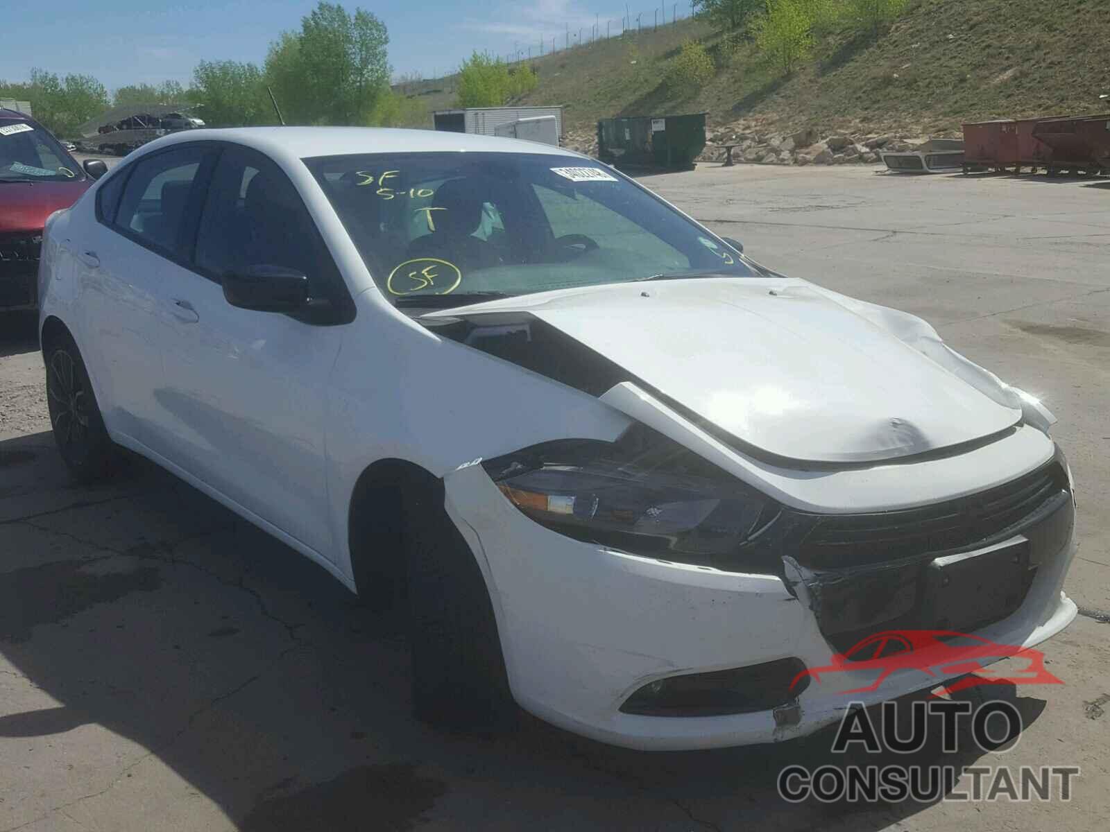 DODGE DART 2016 - 1C3CDFFA6GD817968