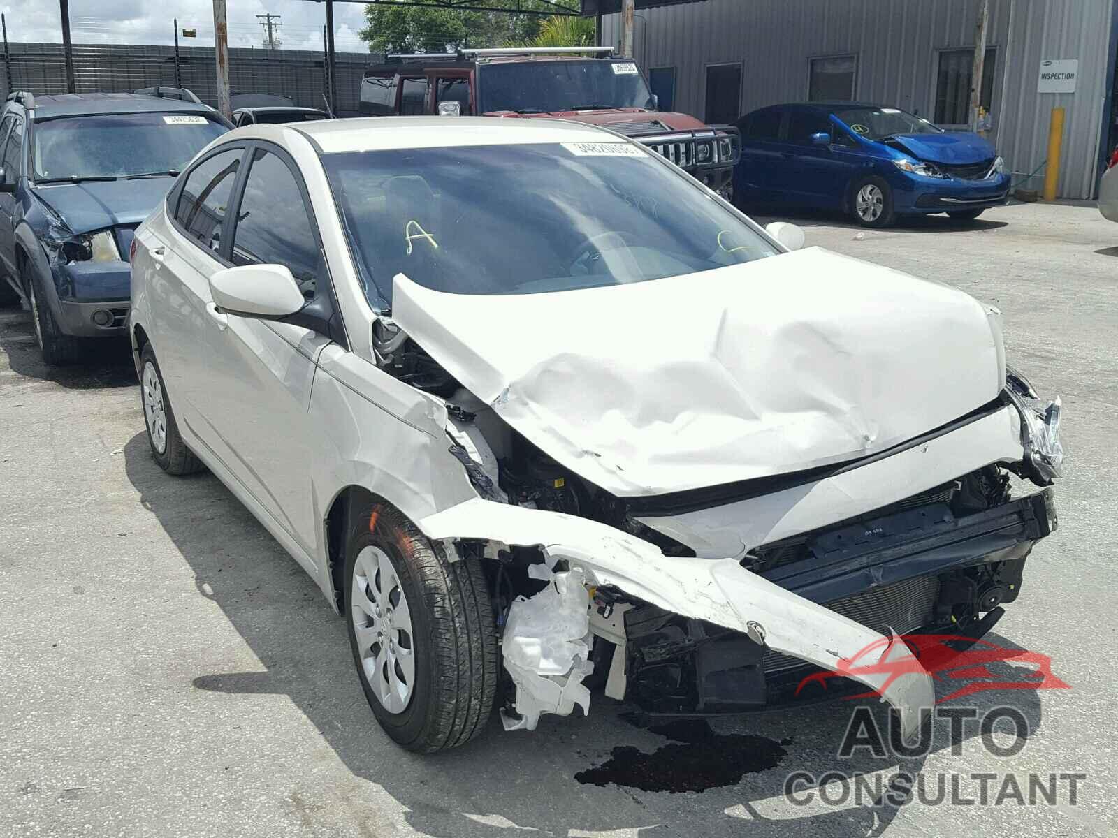 HYUNDAI ACCENT 2016 - KMHCT4AE2GU160532
