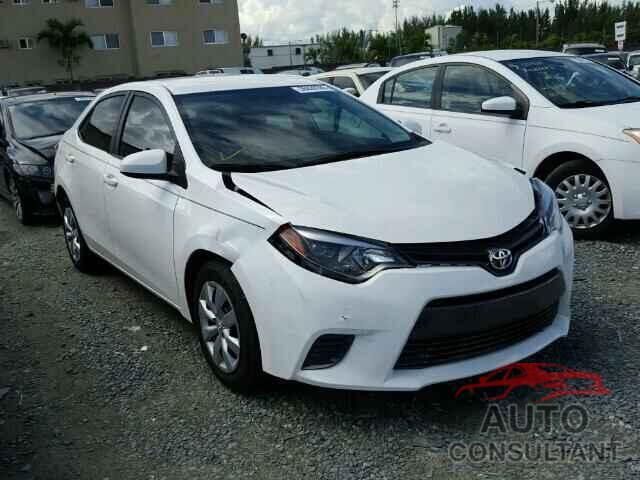 TOYOTA COROLLA 2016 - 2T1BURHE4GC608203