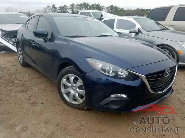 MAZDA 3 2016 - 3MZBM1T7XGM284043