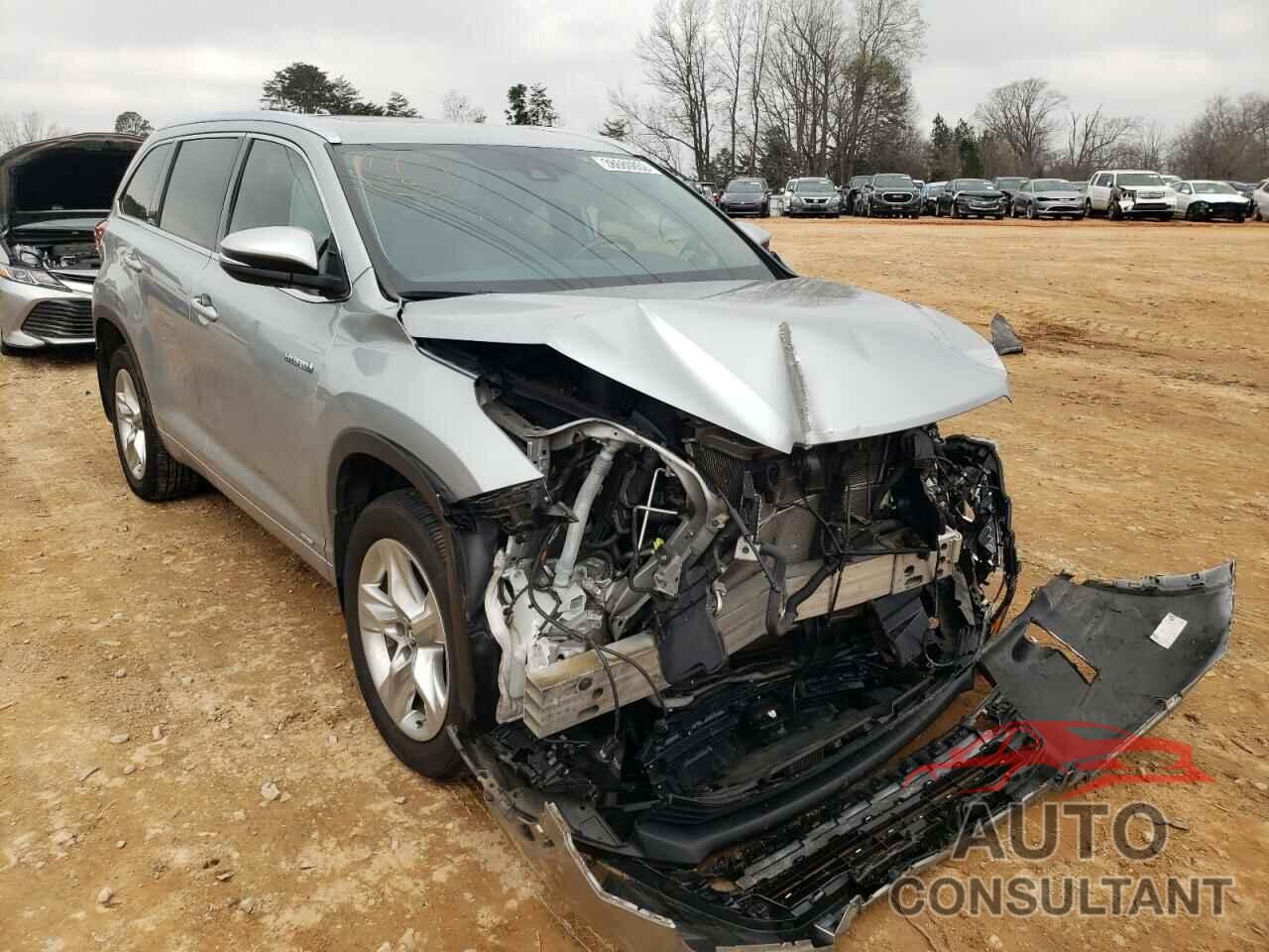 TOYOTA HIGHLANDER 2019 - 5TDDGRFH9KS059188