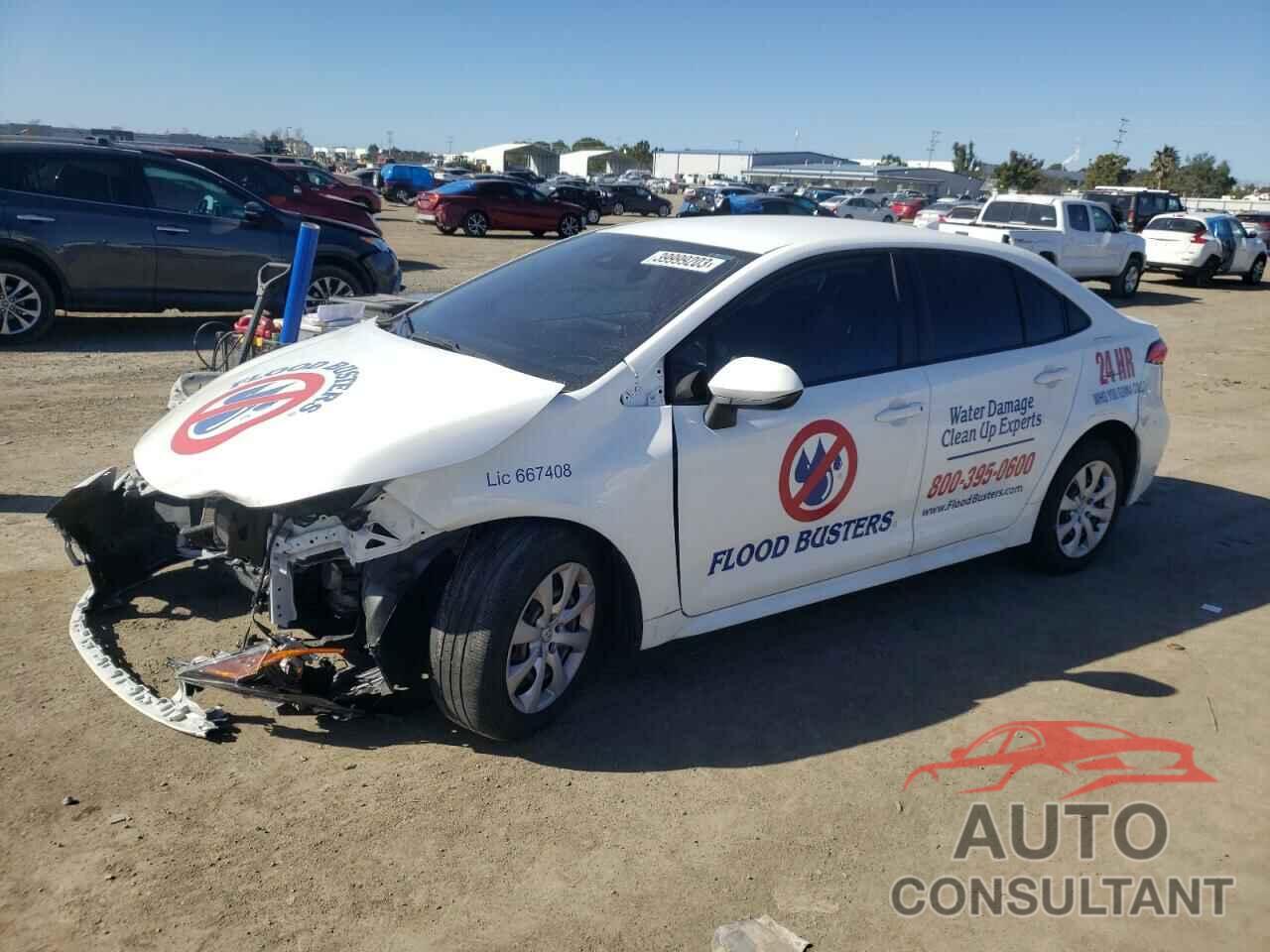 TOYOTA COROLLA 2021 - JTDEPMAE8MJ131728