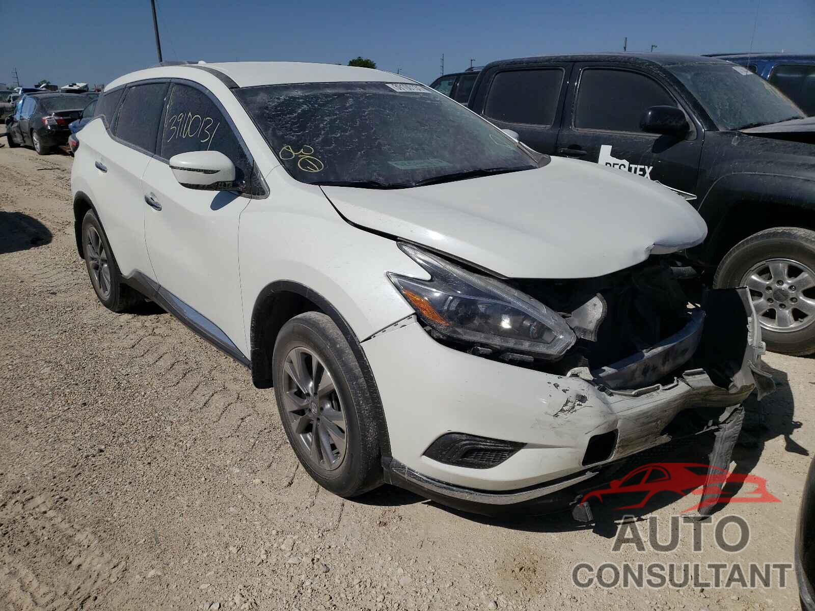 NISSAN MURANO 2018 - 5N1AZ2MG2JN131430