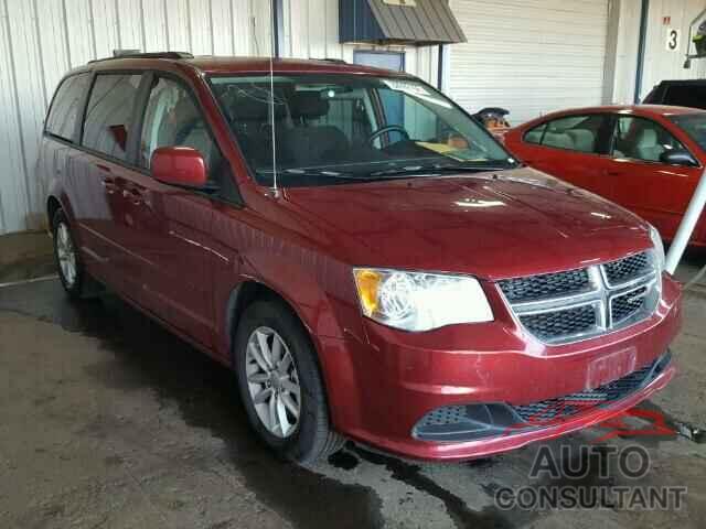 DODGE CARAVAN 2016 - 2C4RDGCG9GR216734