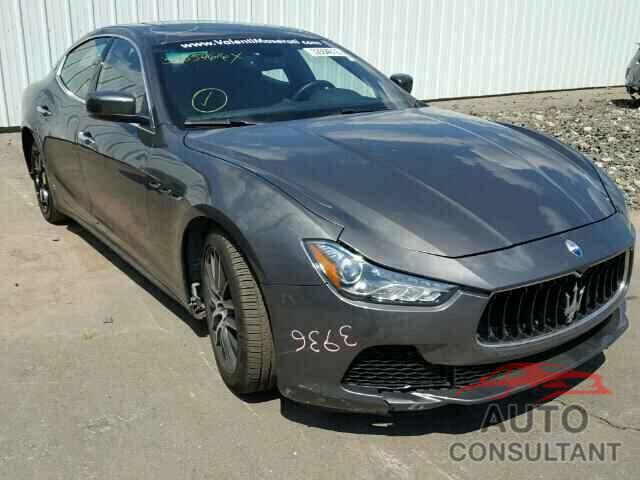 MASERATI ALL MODELS 2016 - ZAM57RTA2G1172346