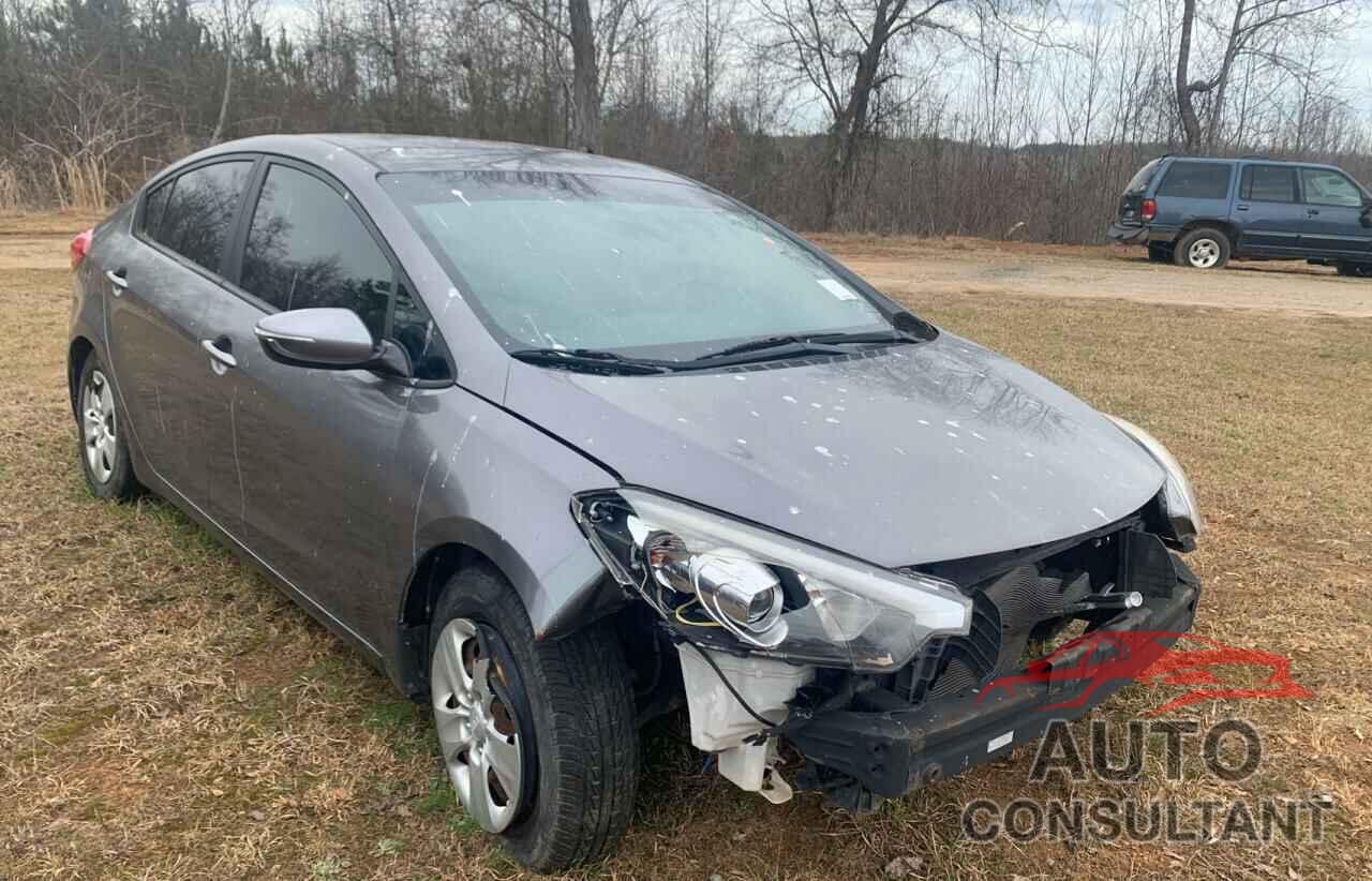 KIA FORTE 2016 - KNAFX4A69G5553224