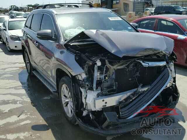 TOYOTA HIGHLANDER 2015 - 5TDKKRFHXFS087321