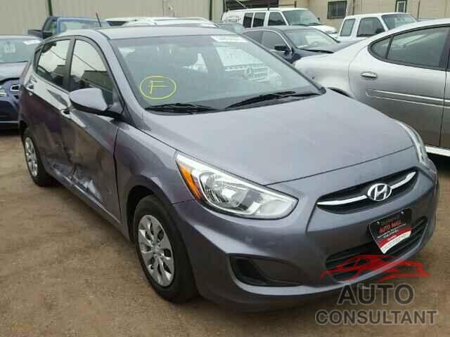 HYUNDAI ACCENT 2016 - KMHCT5AE3GU247071