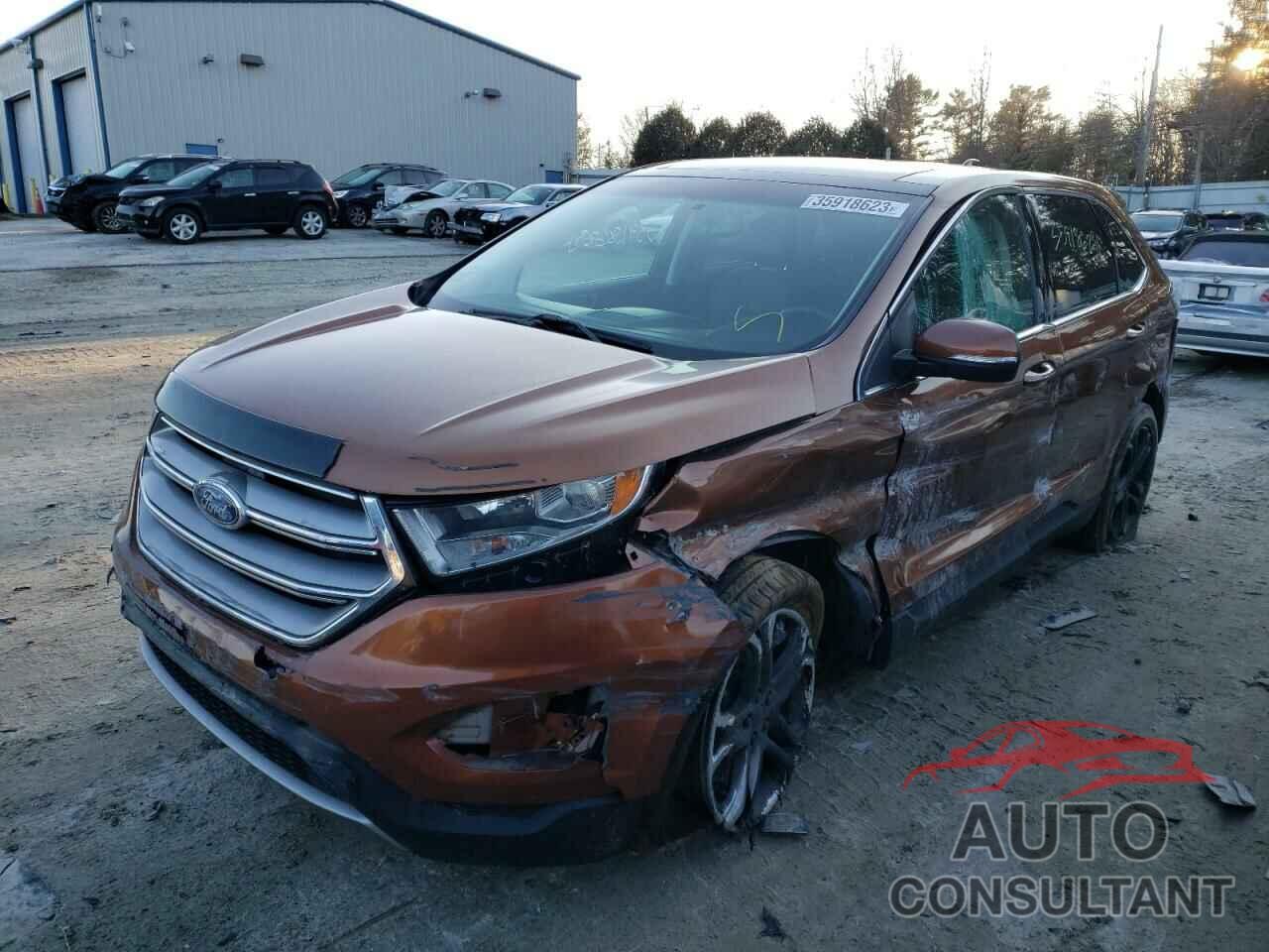 FORD EDGE 2017 - 2FMPK4K94HBB98017
