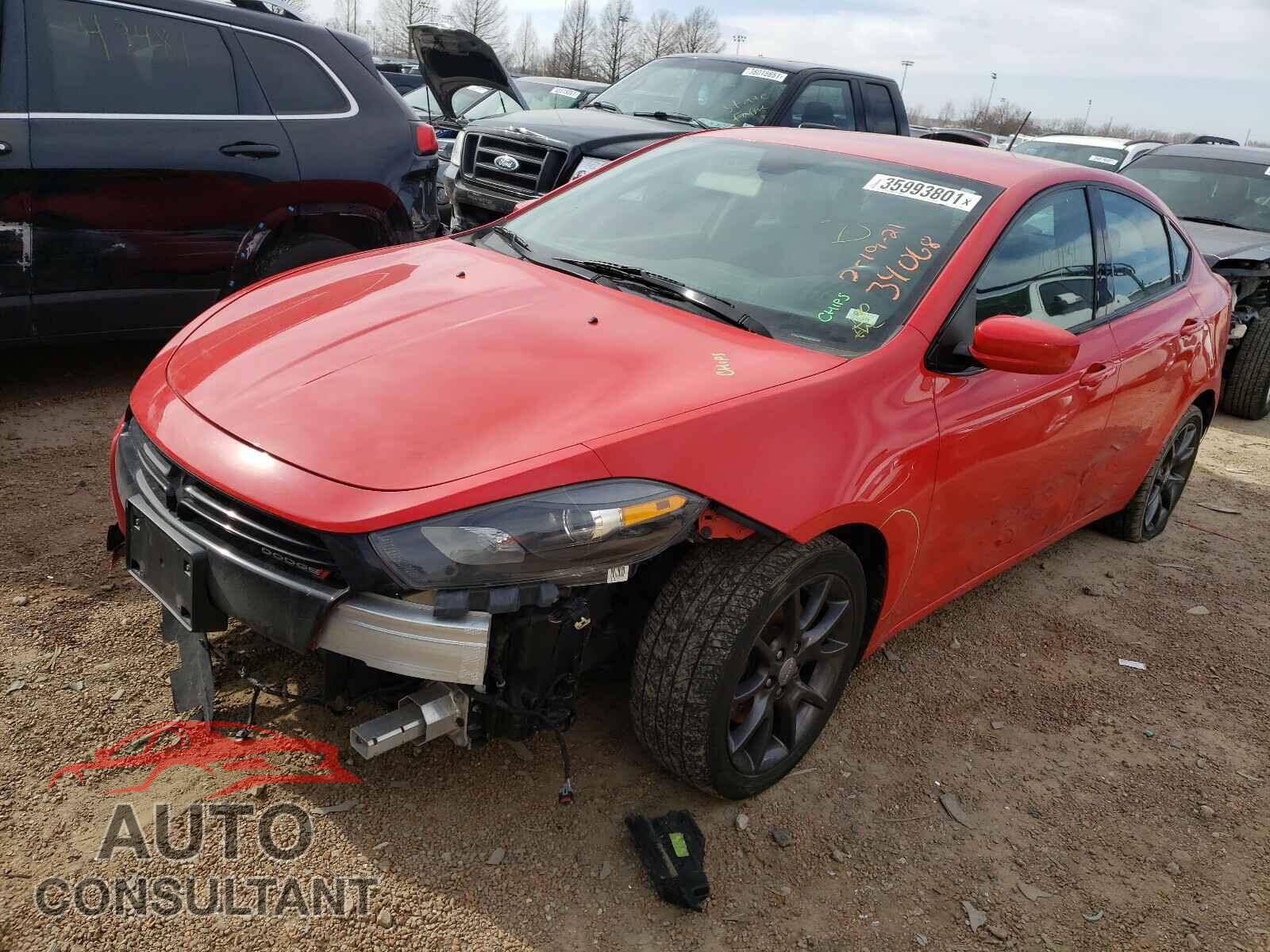 DODGE DART 2016 - 1C3CDFFA3GD796464