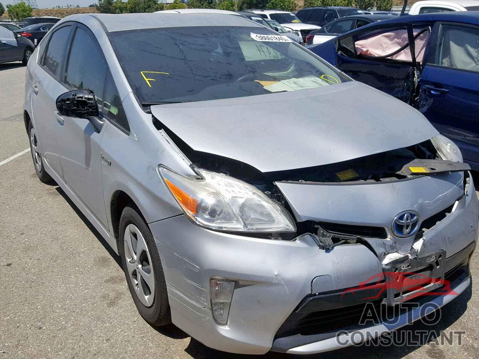 TOYOTA PRIUS 2012 - JTDKN3DU6C1588610