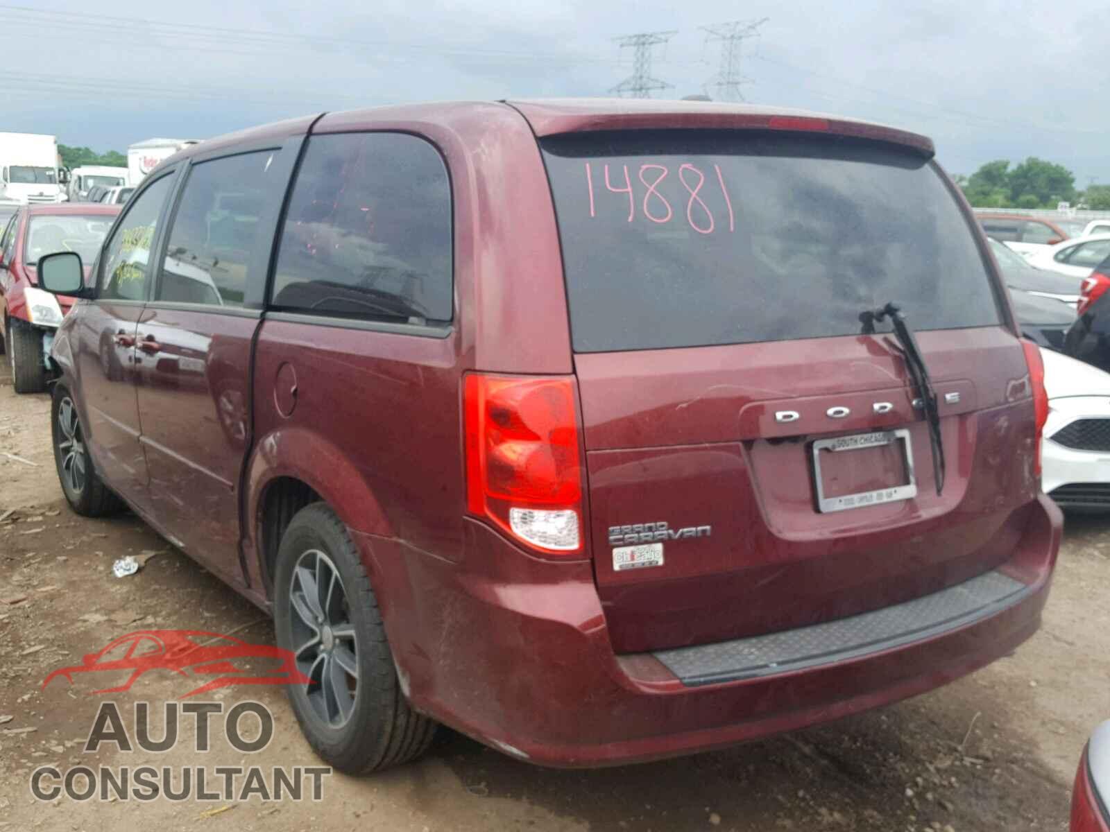 DODGE CARAVAN 2017 - 2C4RDGBG2HR706872