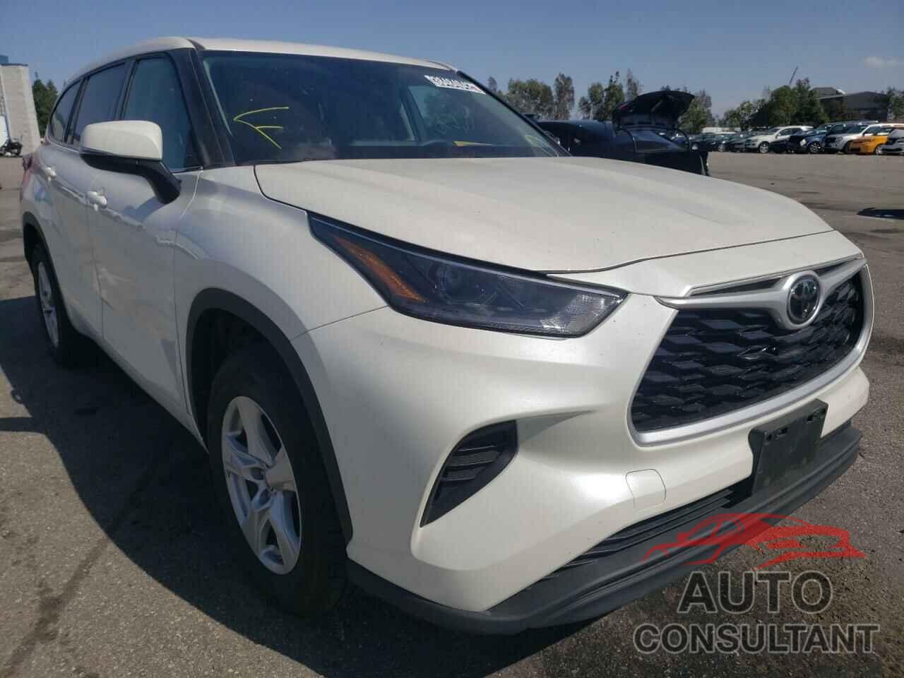 TOYOTA HIGHLANDER 2021 - 5TDCZRAH9MS521846