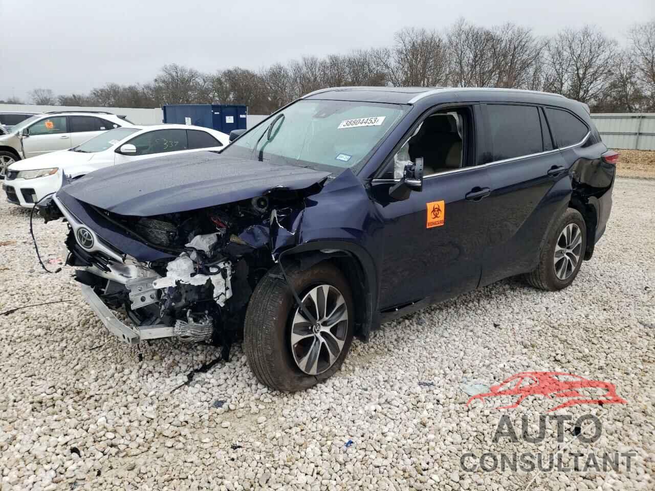 TOYOTA HIGHLANDER 2022 - 5TDGZRBH1NS583839