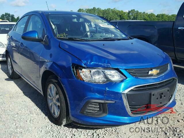 CHEVROLET SONIC 2018 - 1G1JD5SH4J4112487