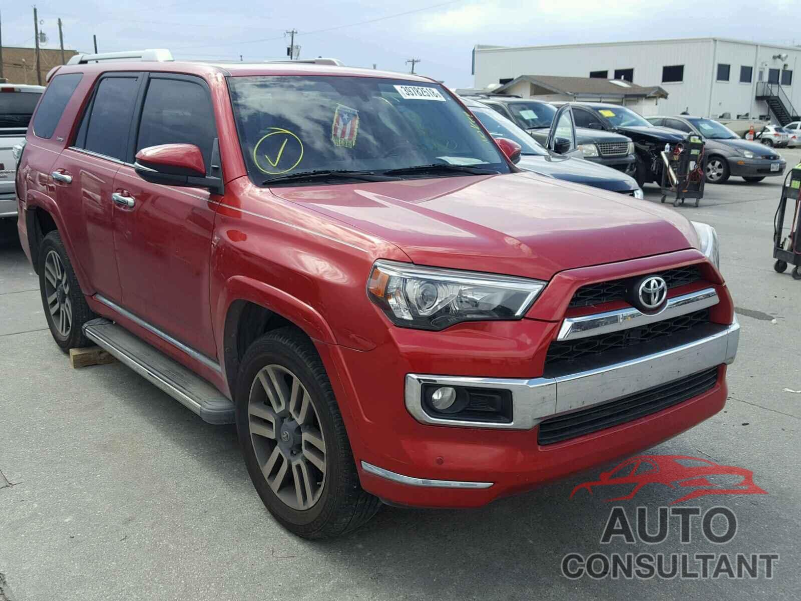 TOYOTA 4RUNNER 2016 - JTEBU5JR4G5298083