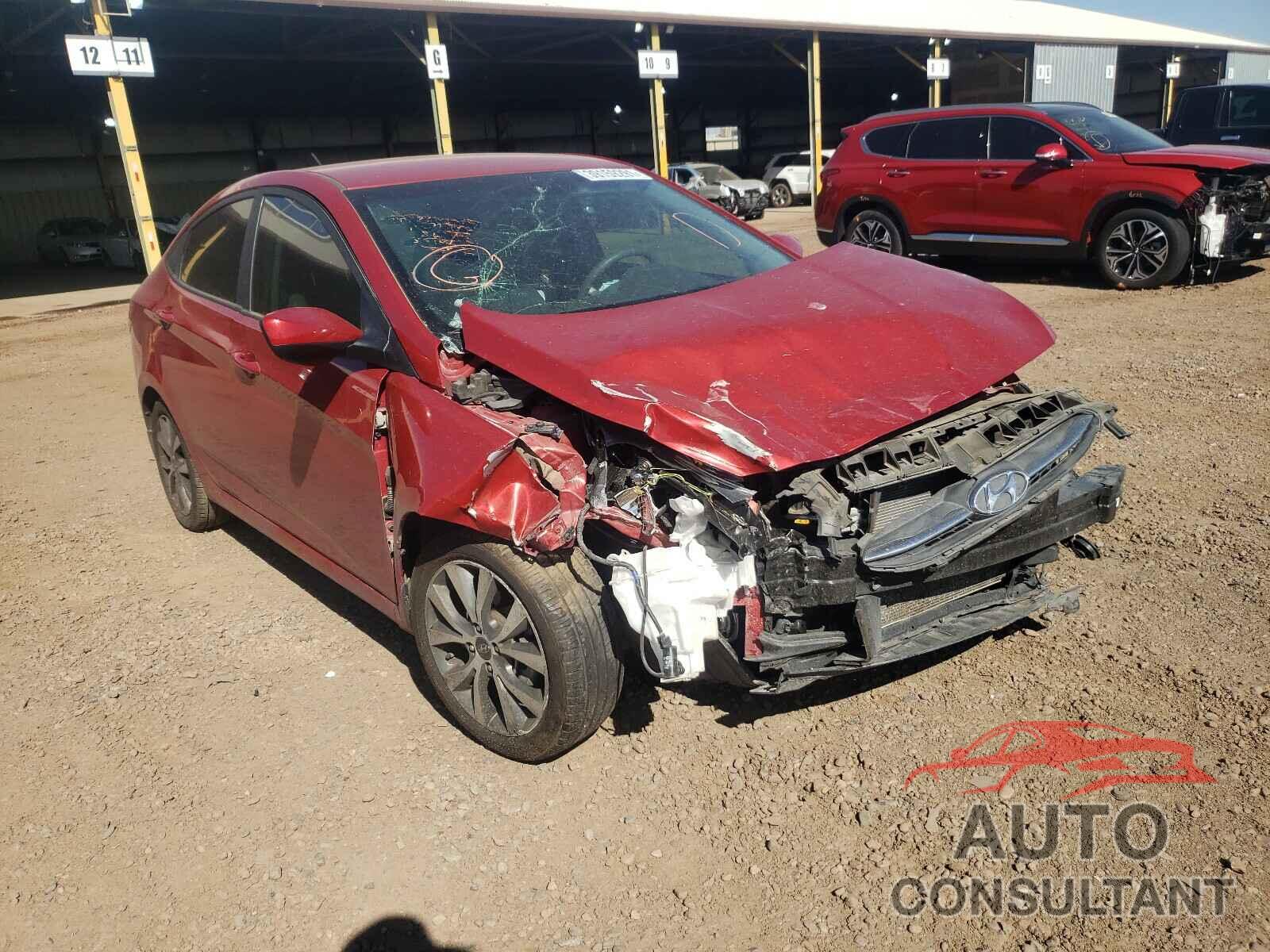 HYUNDAI ACCENT 2017 - KMHCT4AE0HU360178