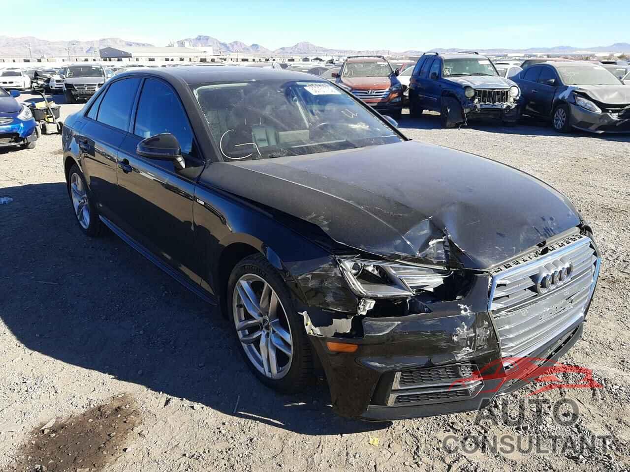 AUDI A4 2017 - WAUKMAF49HN043129