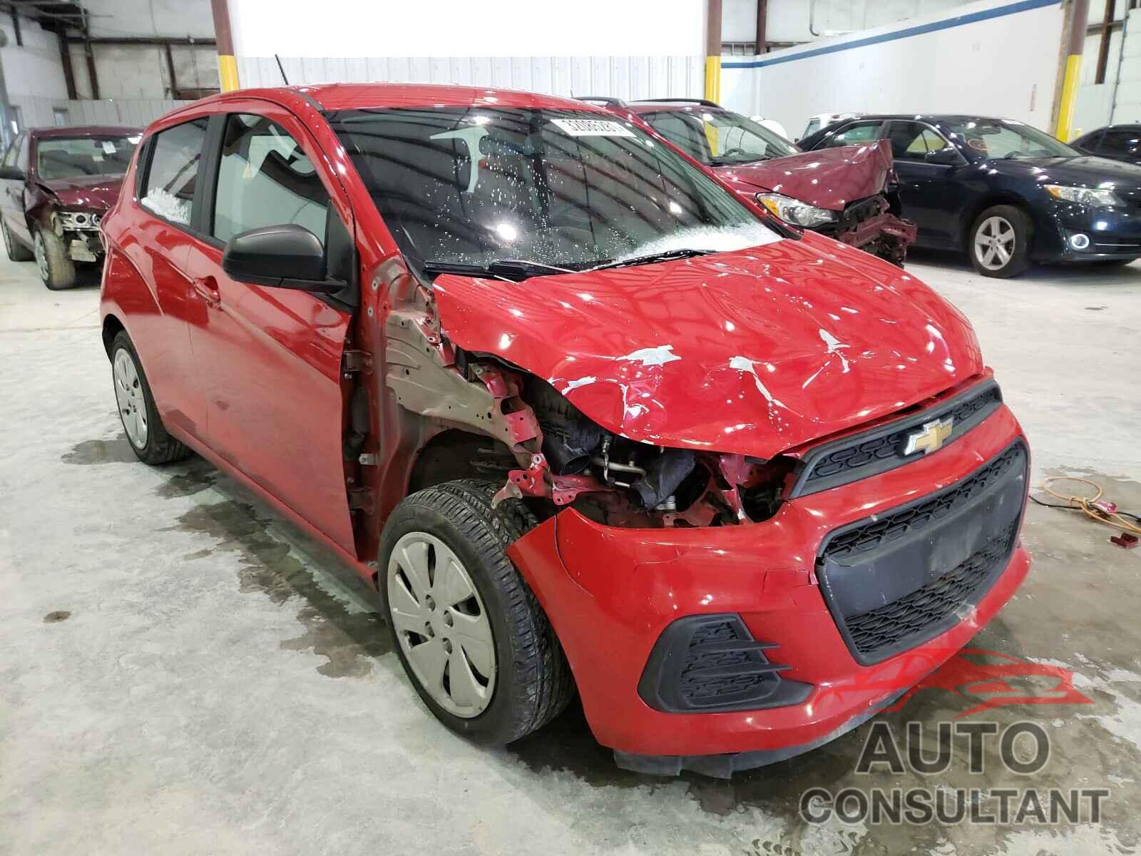 CHEVROLET SPARK 2016 - KL8CB6SA8GC572354