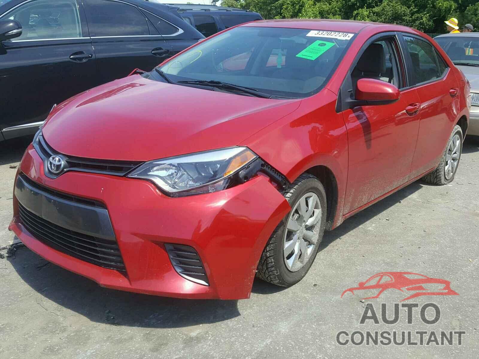 TOYOTA COROLLA 2016 - WVGRF7BP3HD005878