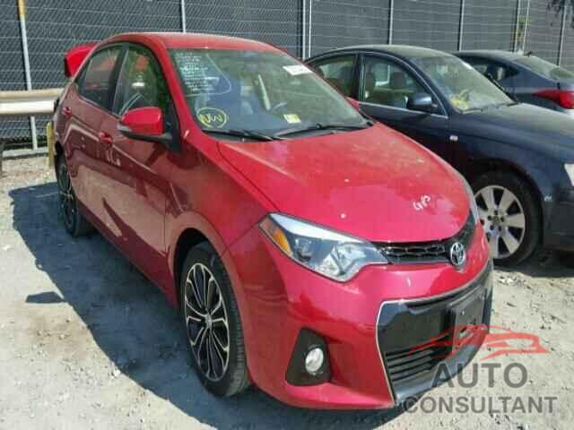 TOYOTA COROLLA 2015 - 2T1BURHEXFC287315
