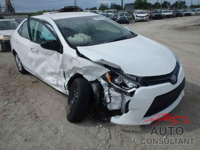 TOYOTA COROLLA 2015 - 2T1BURHE7HC750496