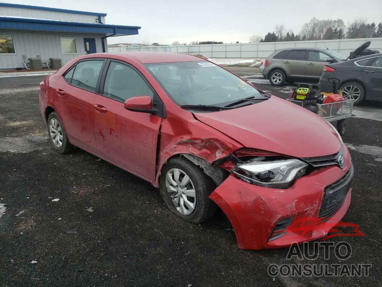 TOYOTA COROLLA 2016 - 5YFBURHE0GP557749