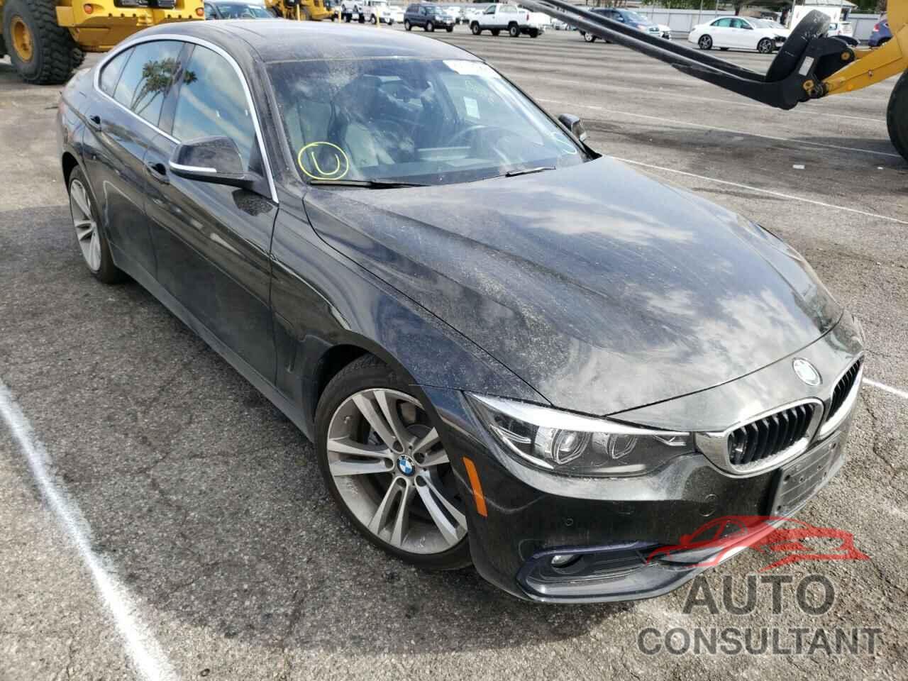 BMW 4 SERIES 2019 - WBA4J1C53KBM13207