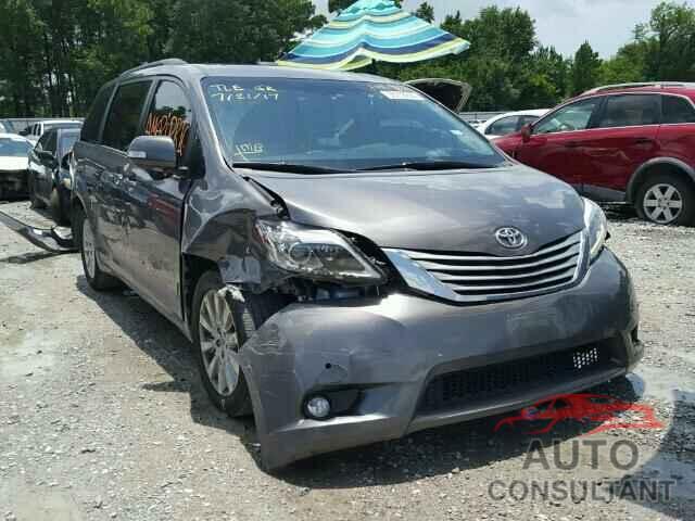 TOYOTA SIENNA 2015 - 5TDYK3DC9FS561211