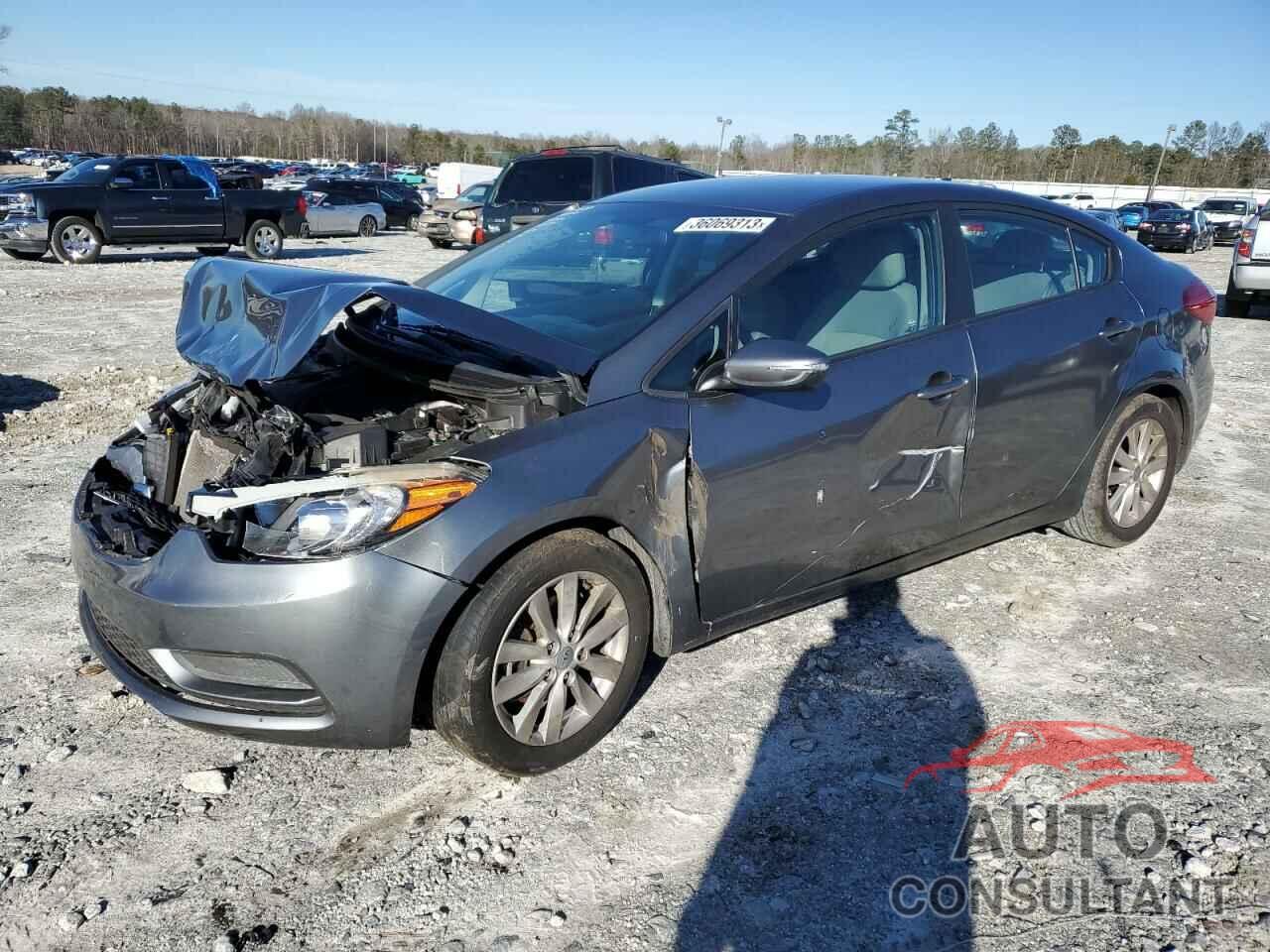 KIA FORTE 2016 - KNAFX4A65G5567038