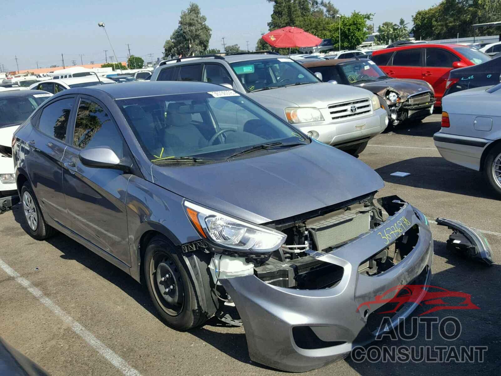 HYUNDAI ACCENT 2017 - KMHCT4AE9HU235938