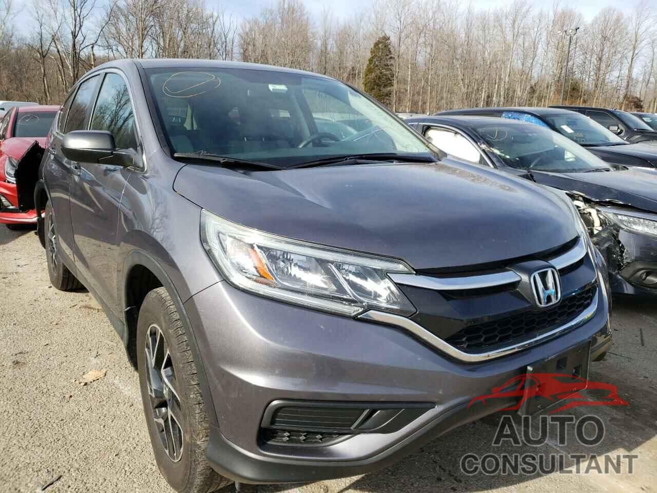 HONDA CRV 2016 - 5J6RM4H40GL015529