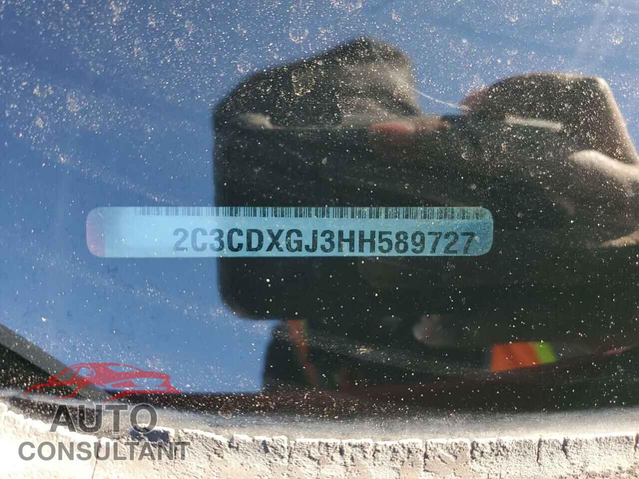 DODGE CHARGER 2017 - 2C3CDXGJ3HH589727