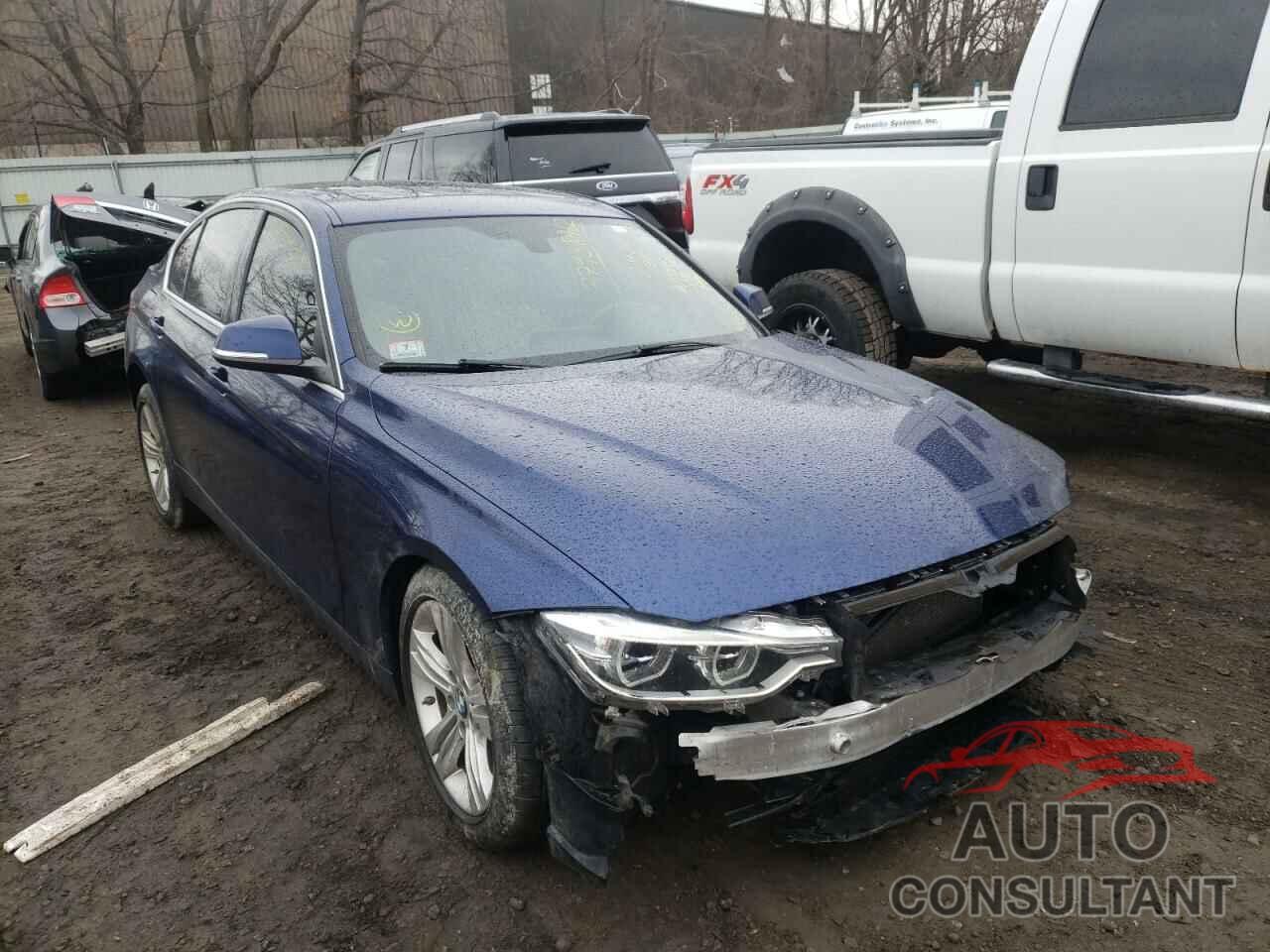 BMW 3 SERIES 2017 - WBA8D9G36HNU61386