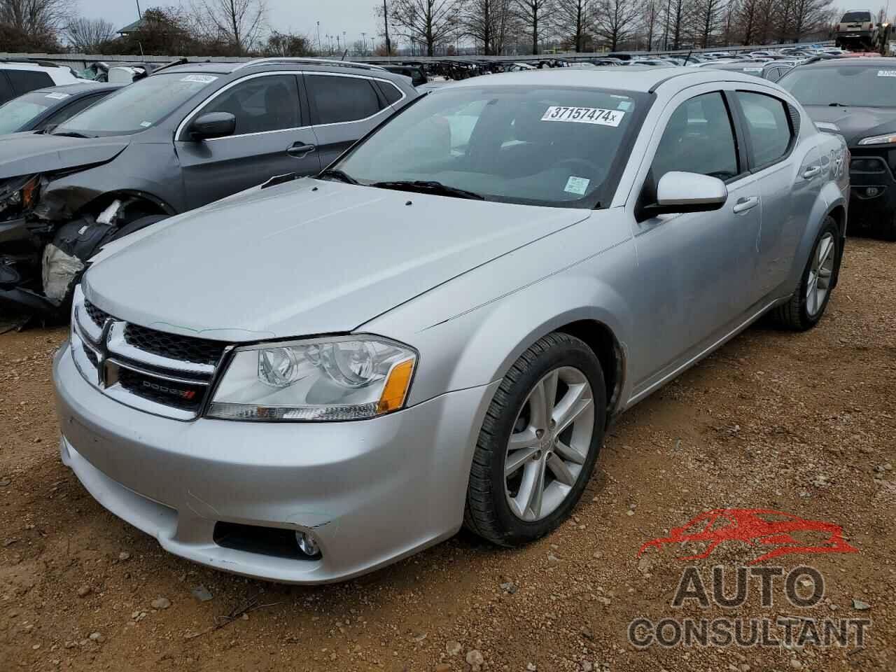 DODGE AVENGER 2012 - 1C3CDZEG7CN228004