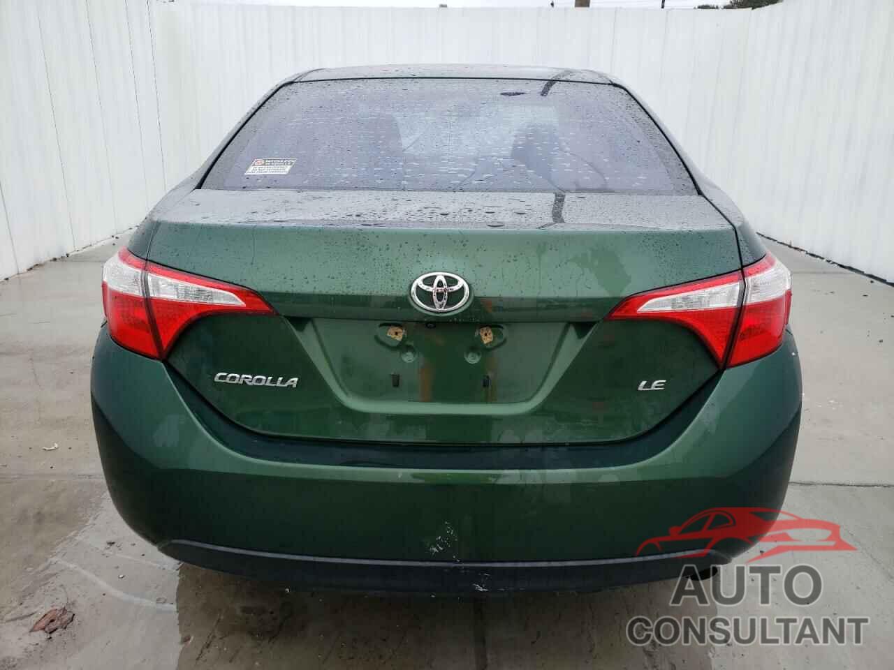 TOYOTA COROLLA 2016 - 2T1BURHE1GC576827