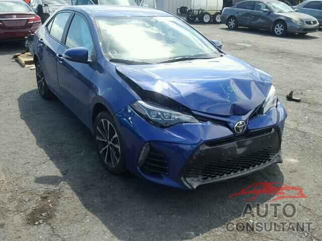 TOYOTA COROLLA 2017 - 2T1BURHEXHC941765