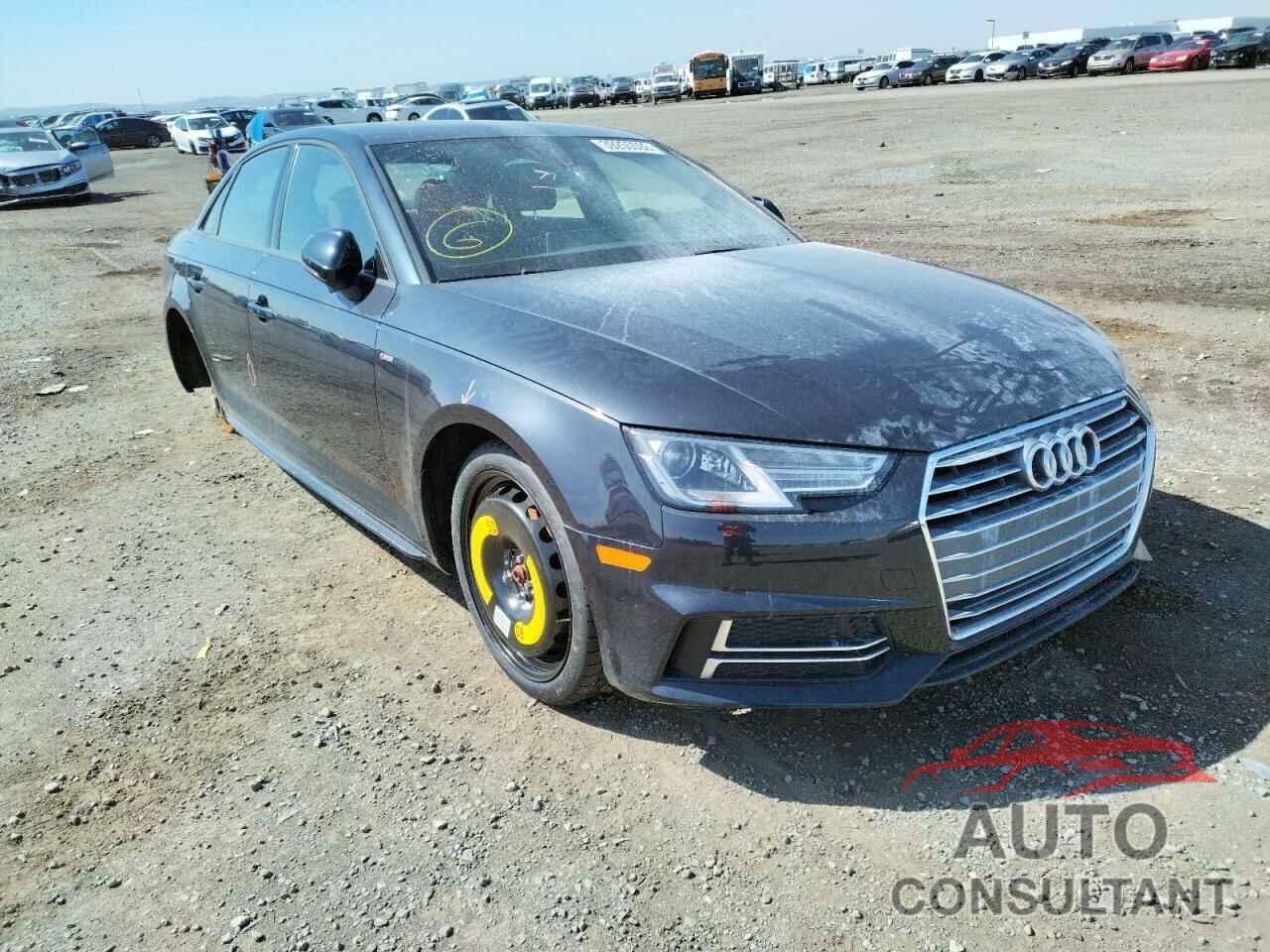 AUDI A4 2018 - WAUKMAF40JA222611