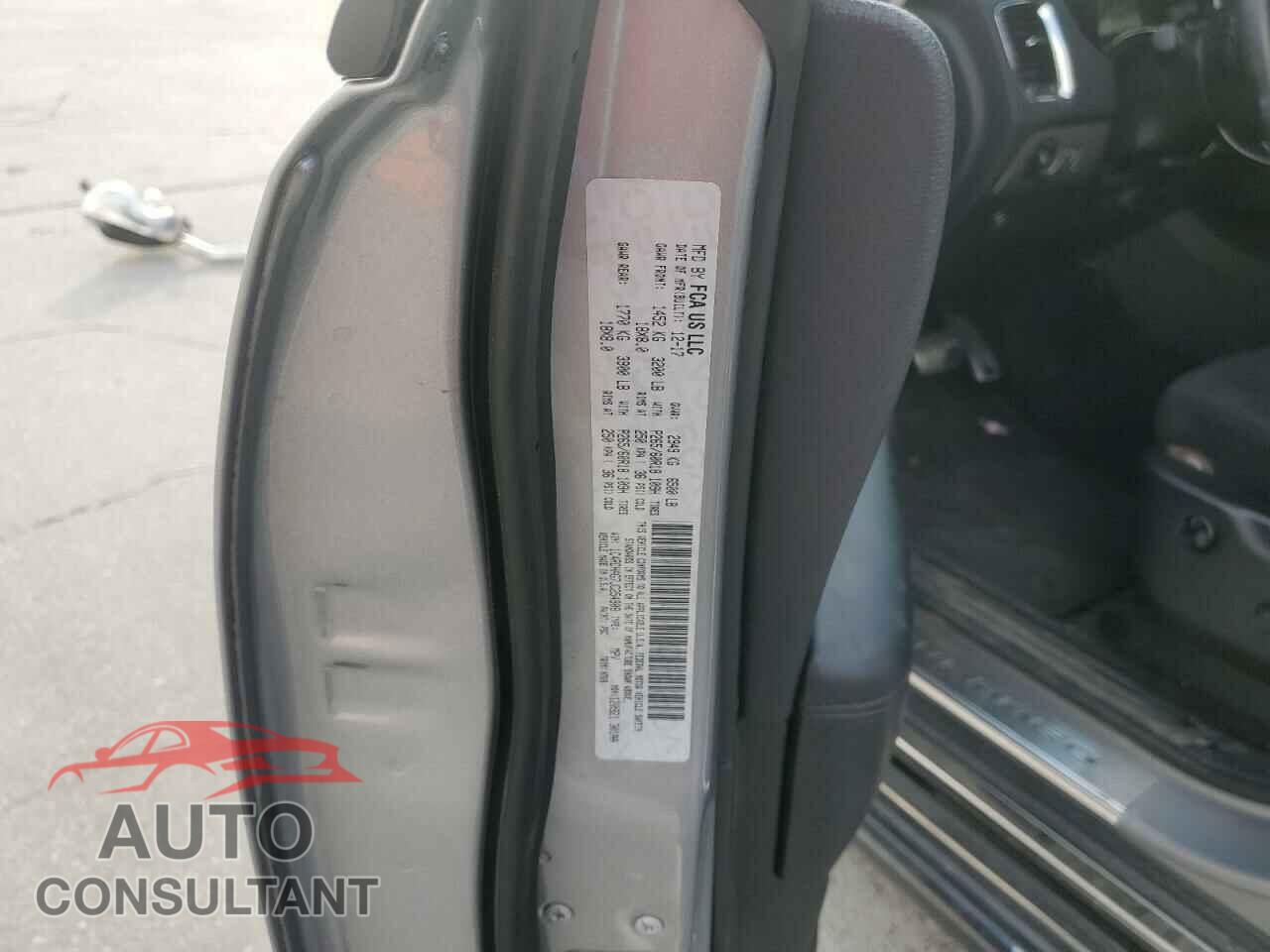 DODGE DURANGO 2018 - 1C4RDHAG7JC254908