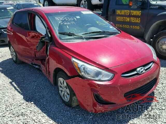 HYUNDAI ACCENT 2015 - KMHCT5AE3FU226252