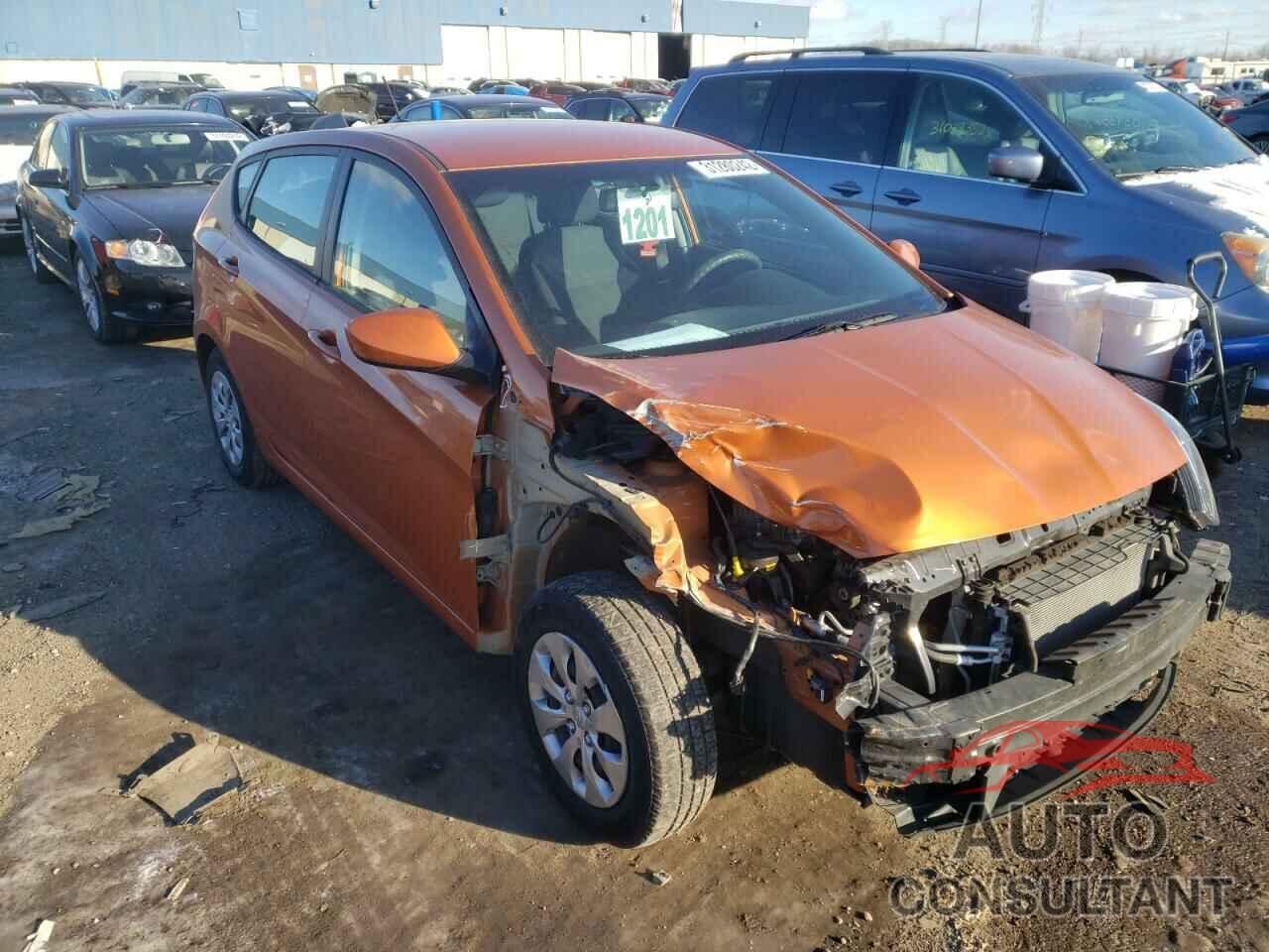 HYUNDAI ACCENT 2017 - KMHCT5AE4HU305285