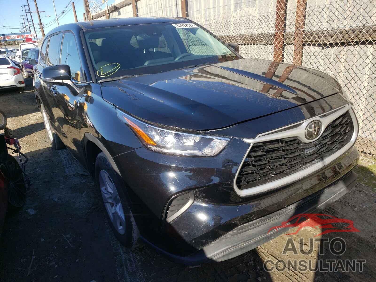 TOYOTA HIGHLANDER 2020 - 5TDCZRAH6LS030424