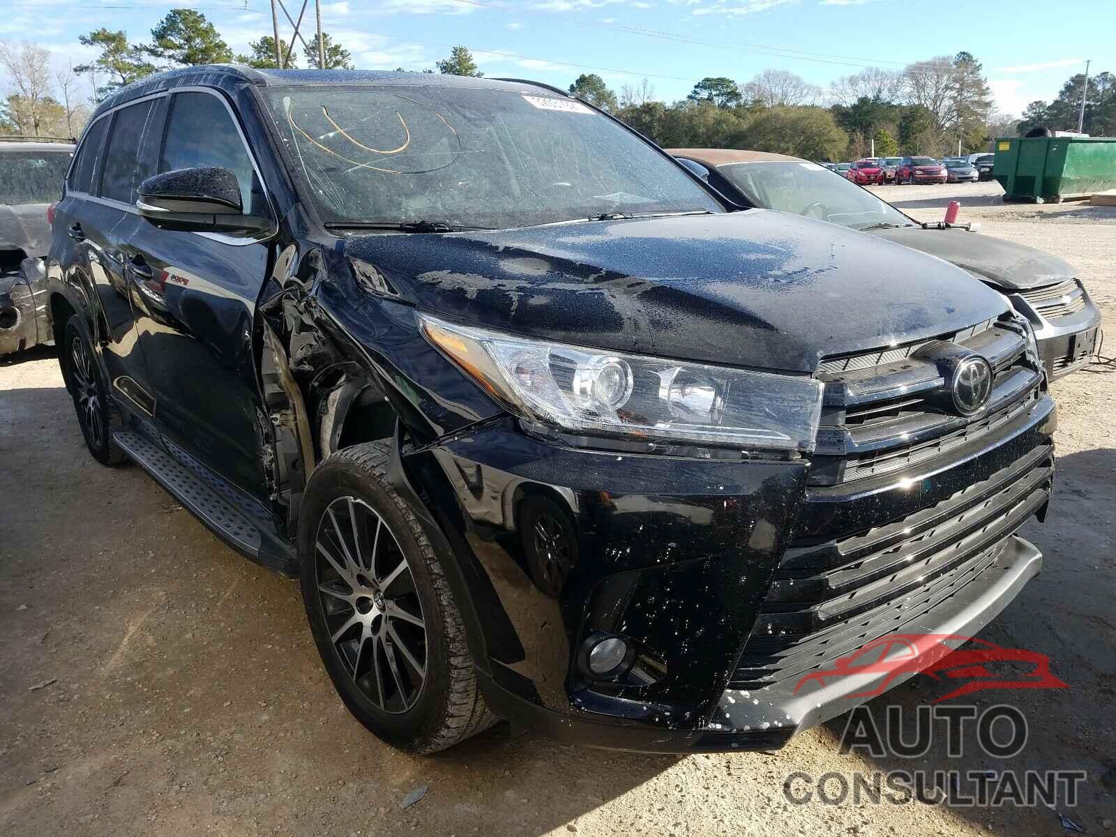 TOYOTA HIGHLANDER 2017 - 5TDKZRFH0HS510552