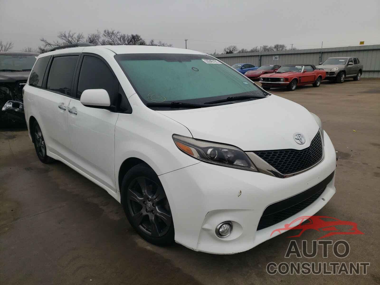 TOYOTA SIENNA 2017 - 5TDXZ3DC0HS839603