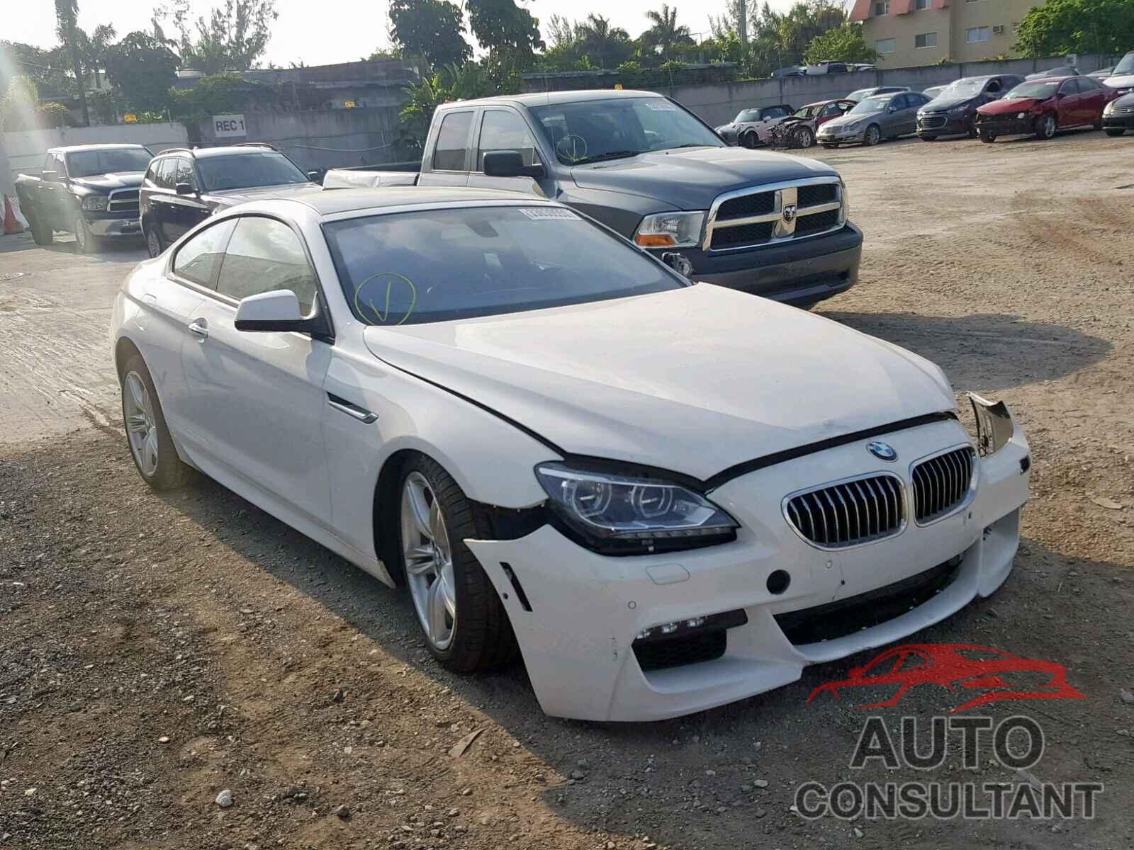 BMW 6 SERIES 2015 - WBALY1C5XFDZ73596