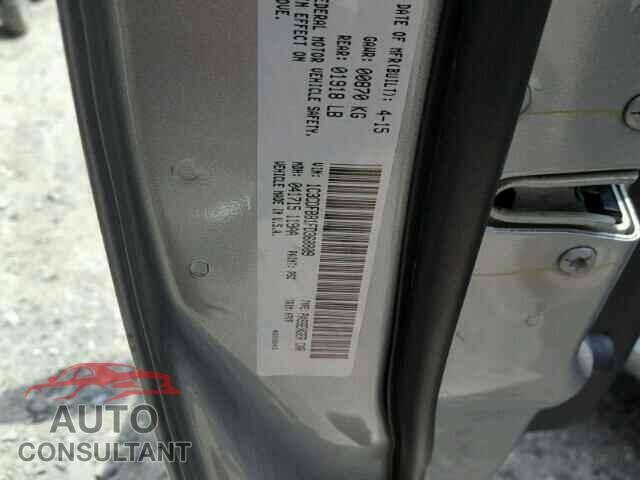 DODGE DART 2015 - 1C3CDFBB1FD368809