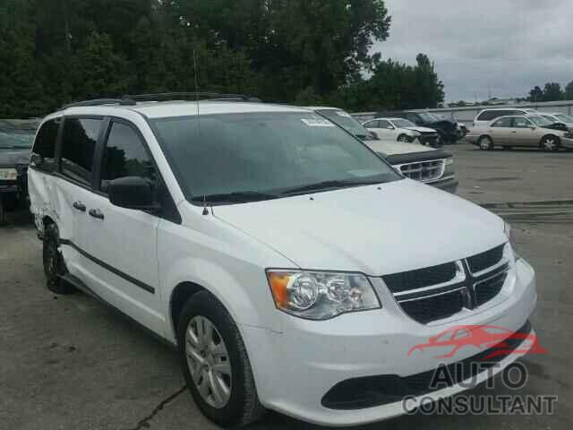 DODGE CARAVAN 2016 - 2C4RDGBG9GR124766